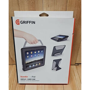 Griffin Standle Black Versatile Standing Display Carry Case for iPad - GB01685